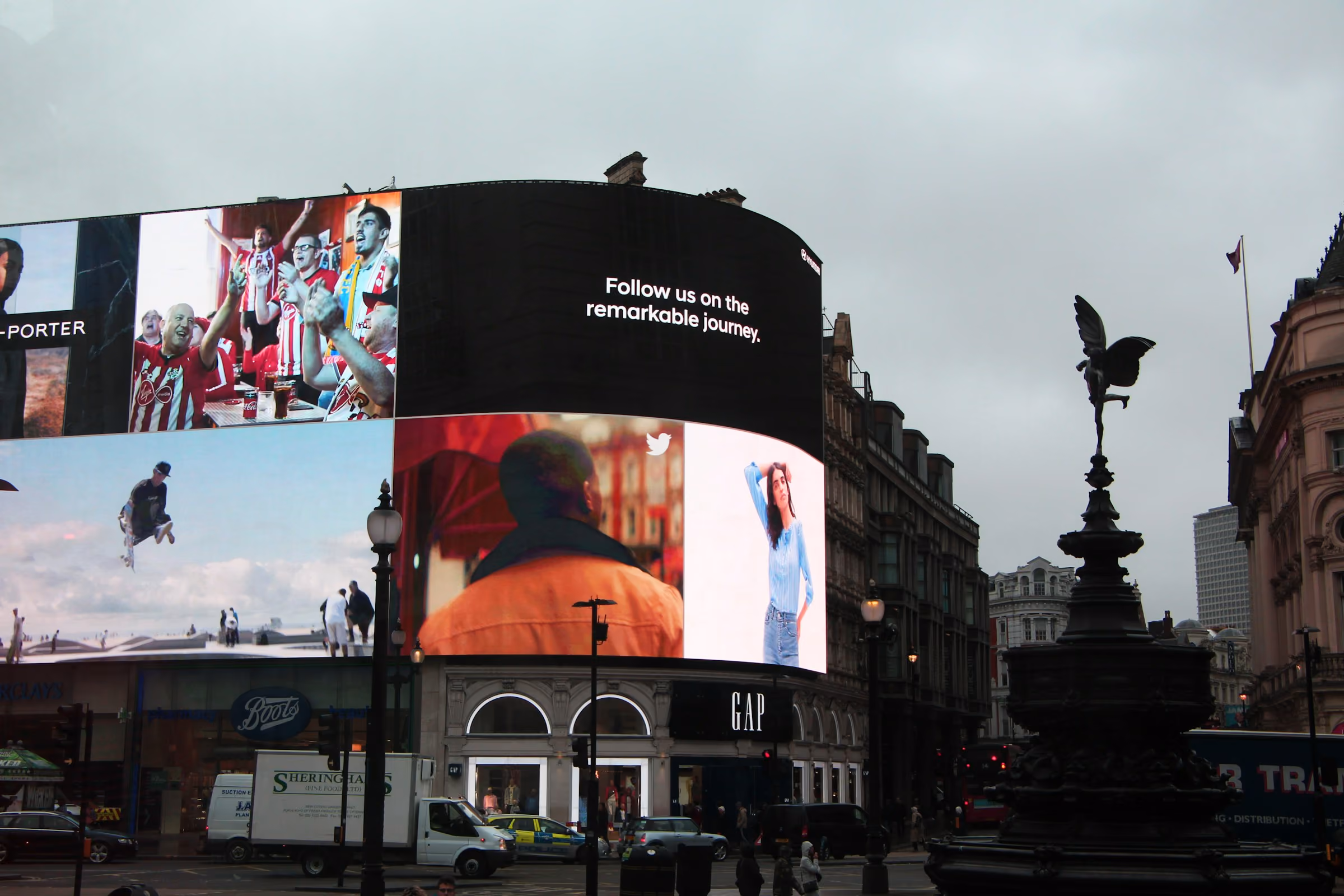 Piccadilly Circus Advertisements