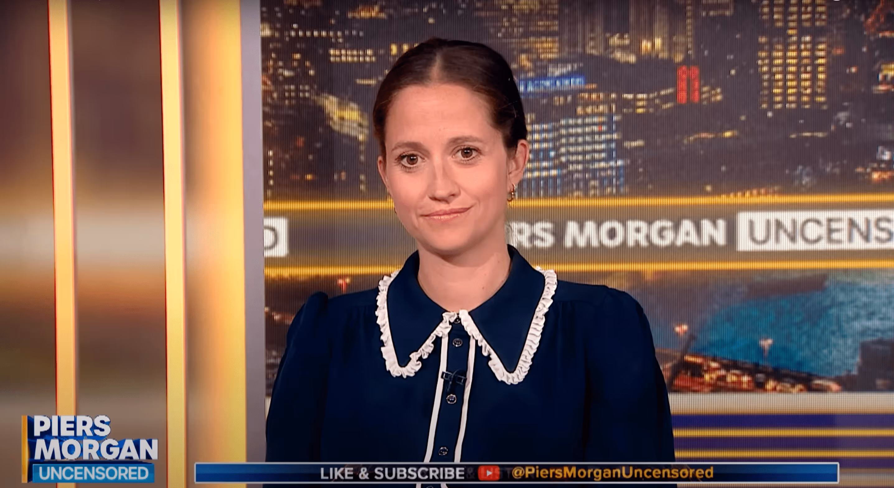 Image of Jessica on Piers Morgan Uncensored
