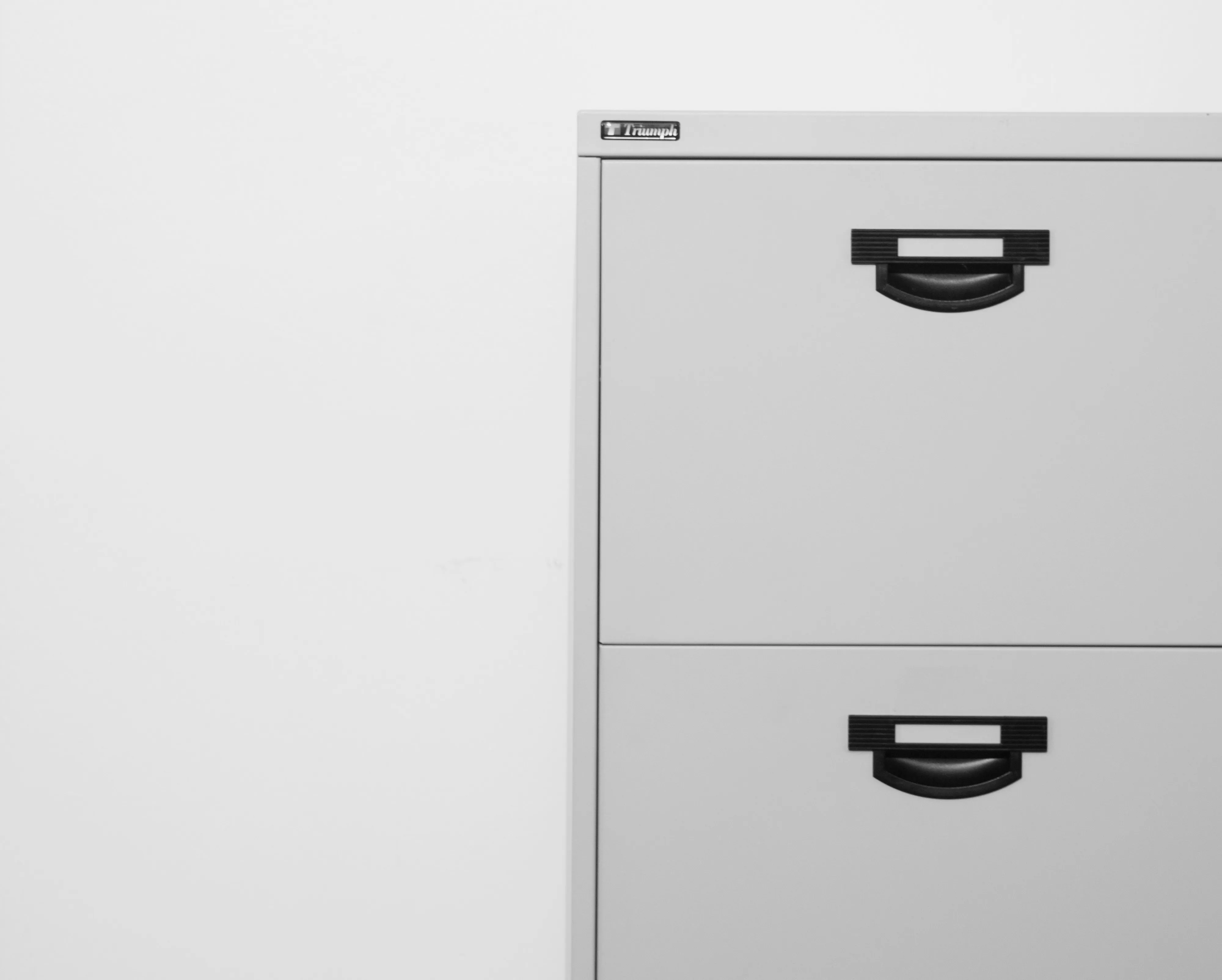 A filing cabinet.