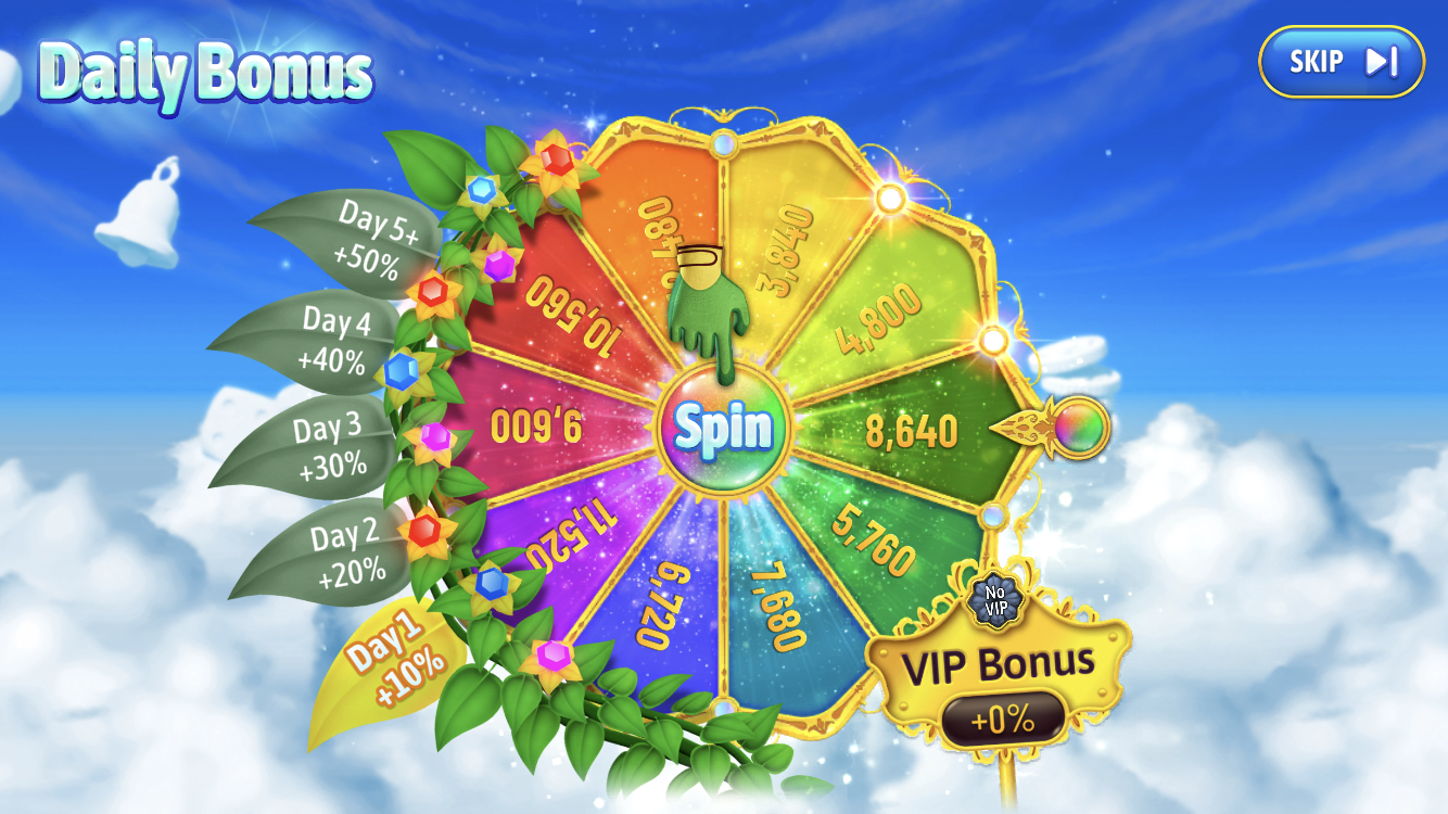 Welcome Bonus Screenshot