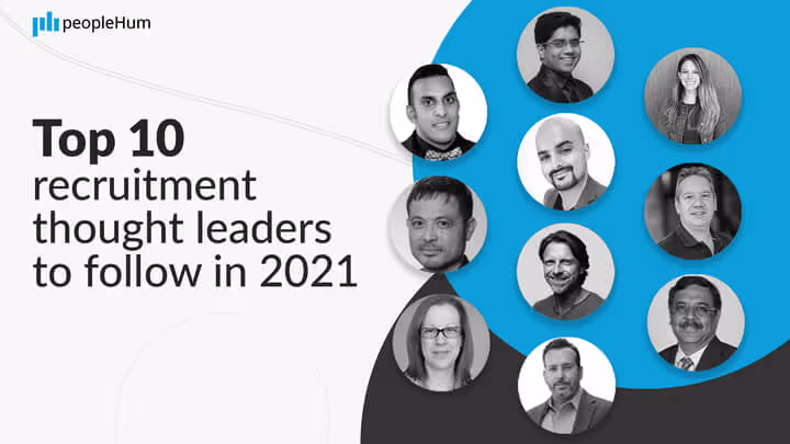 Top 10 recruitment thought leaders to follow in 2024