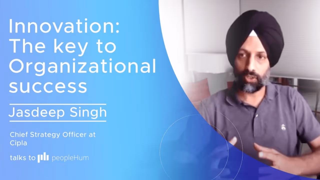 Innovation: The key to unlocking the world of HR - Jasdeep Singh [Interview]