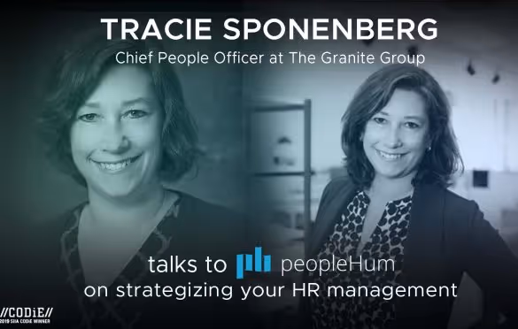 Strategizing human resource management - Tracie Sponenberg [Interview]