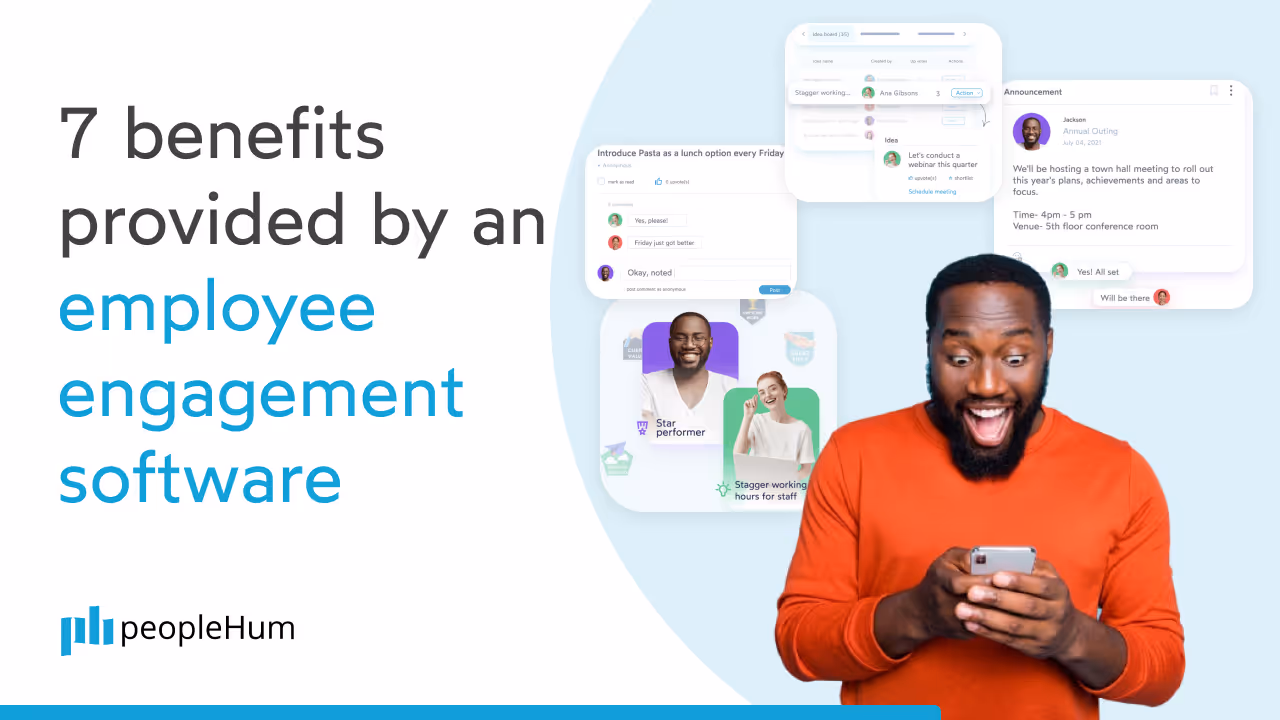 7 benefits of an employee engagement software