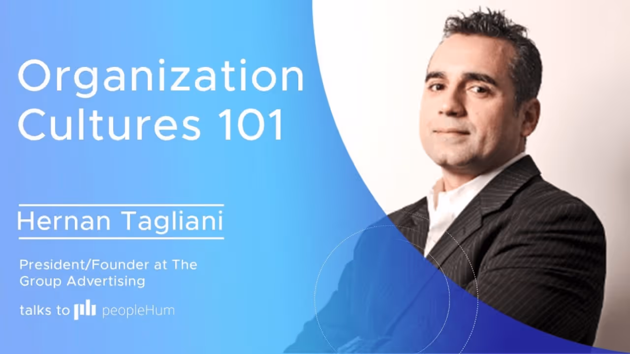 Binding the organization with culture - Hernan Tagliani [Interview]