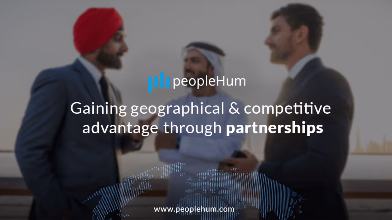 Gaining geographical and competitive advantage through partnerships