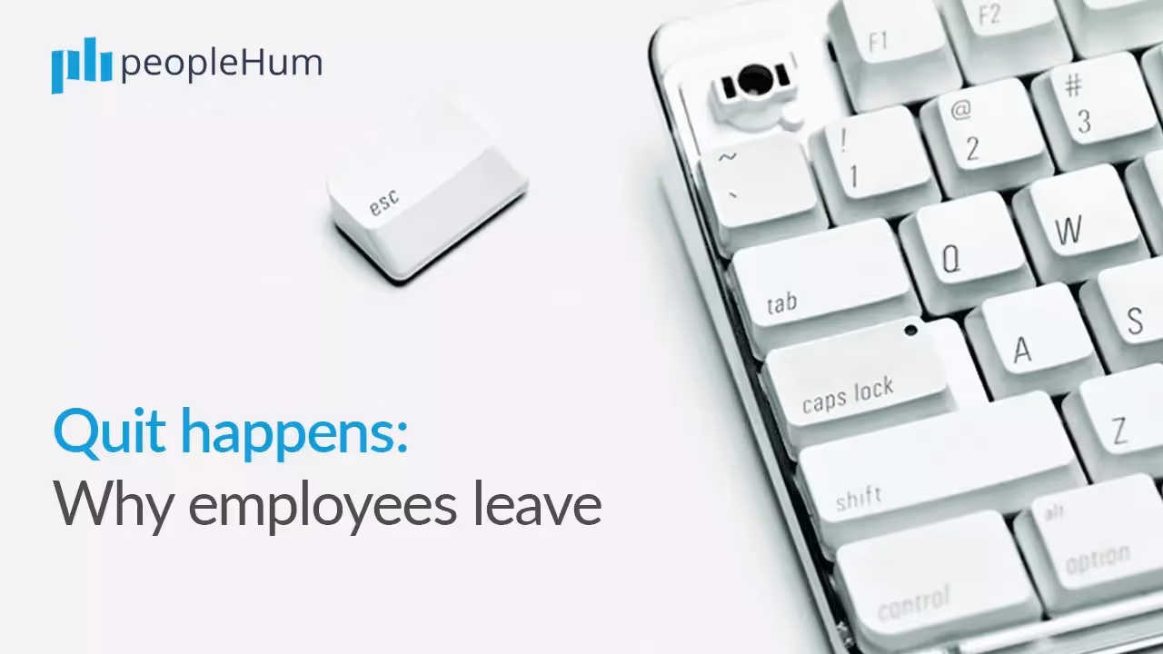 Quit happens: Why employees leave