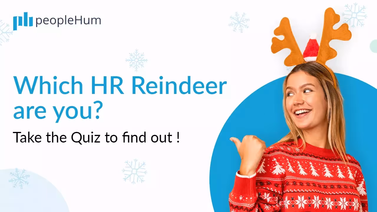 Which HR Reindeer are you? : Take the Quiz to find out!