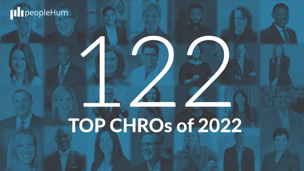 122 Top CHROs in 2022