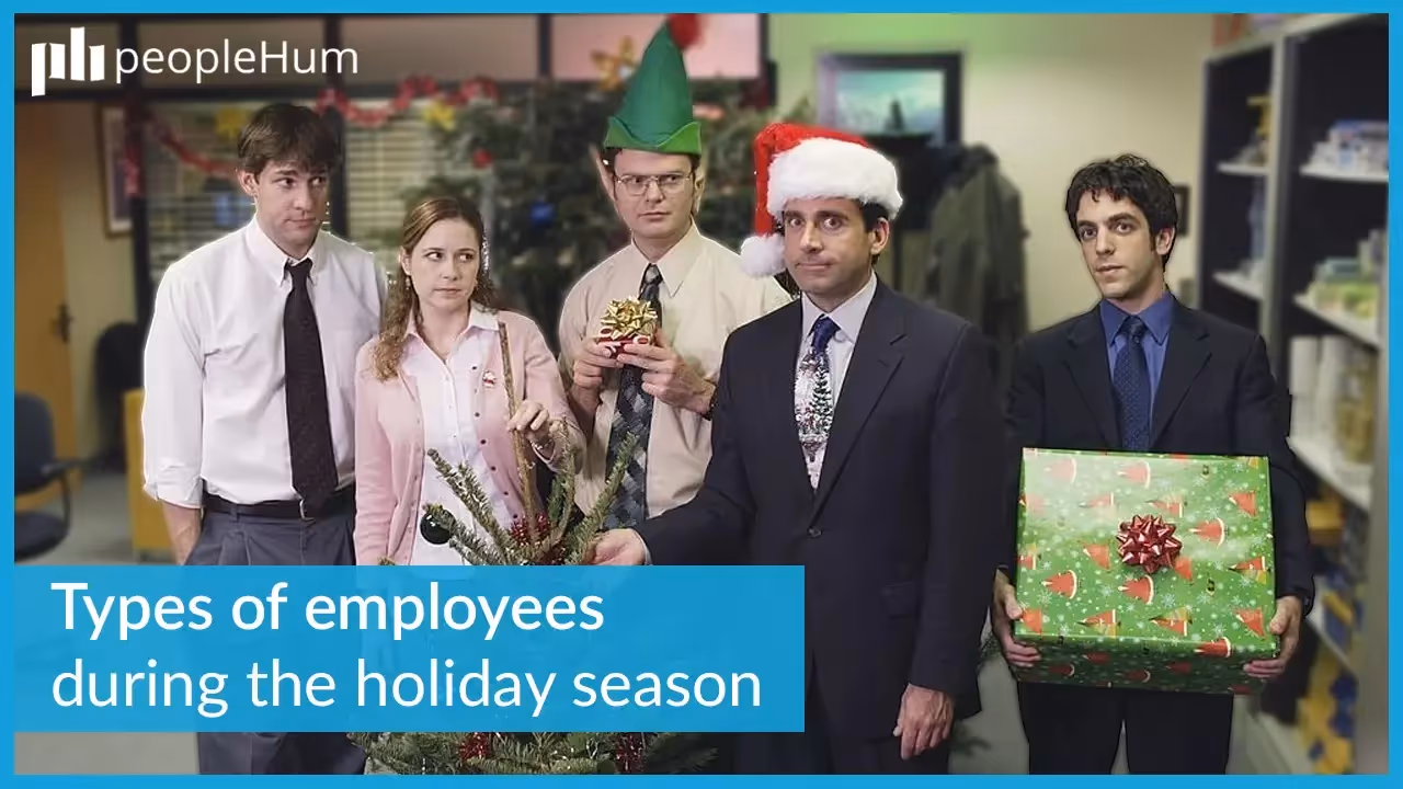 Types of employees during the holiday season
