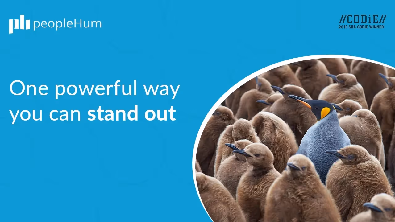 One powerful way you can stand out 