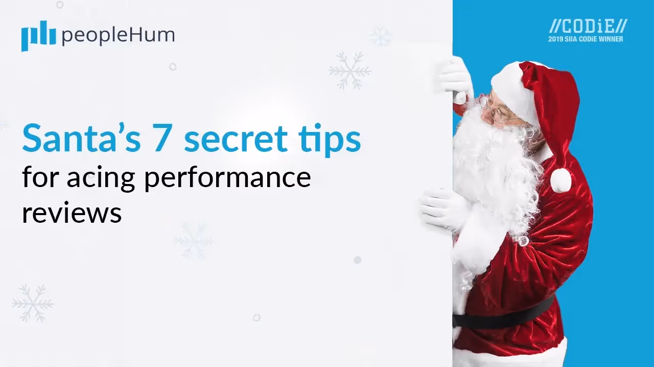 Santa’s 7 secret tips for acing performance reviews