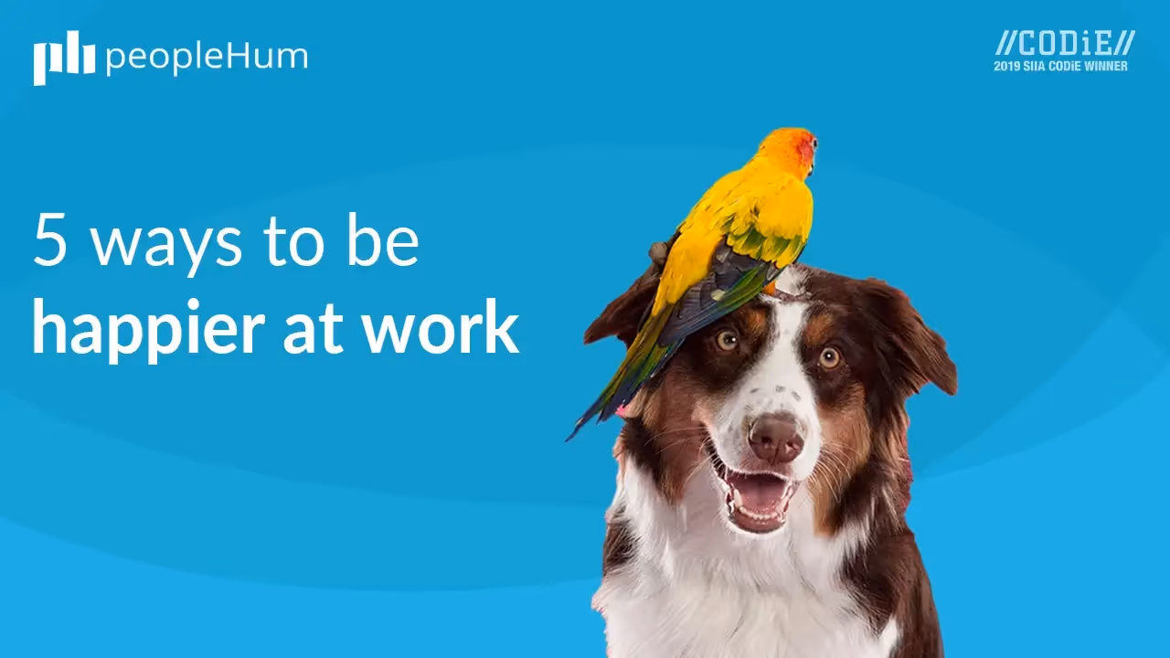 5 ways to be happier at work