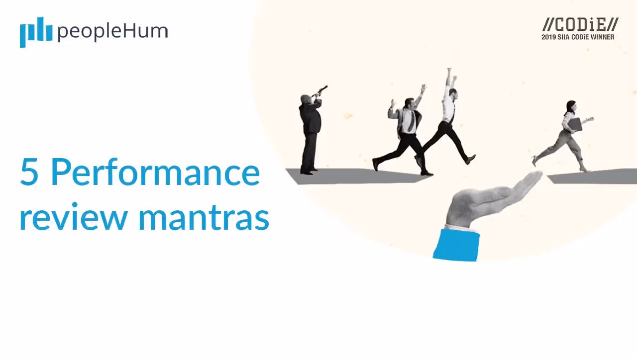 5 performance review mantras
