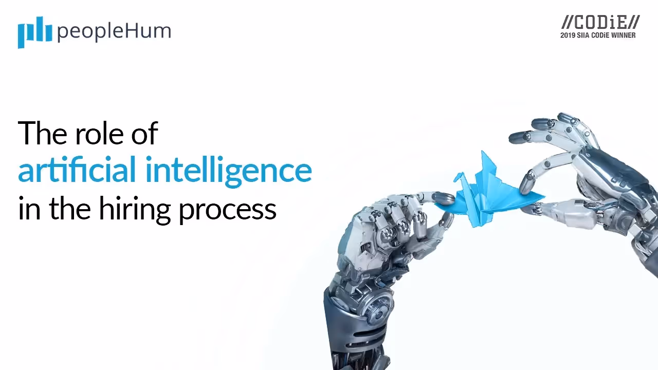 The role of artificial intelligence in the hiring process