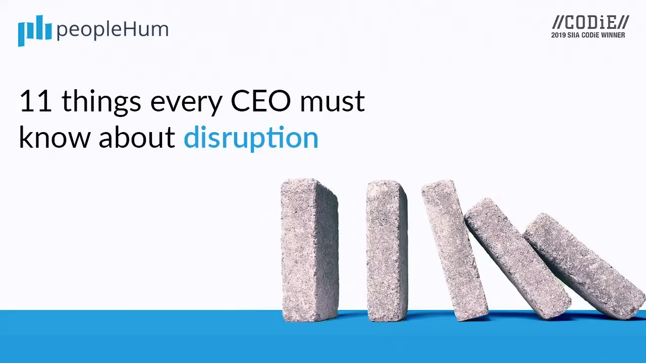 11 things every CEO must know about disruption
