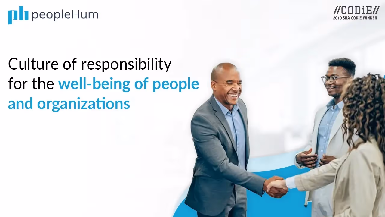 Culture of responsibility for the well-being of people and organizations