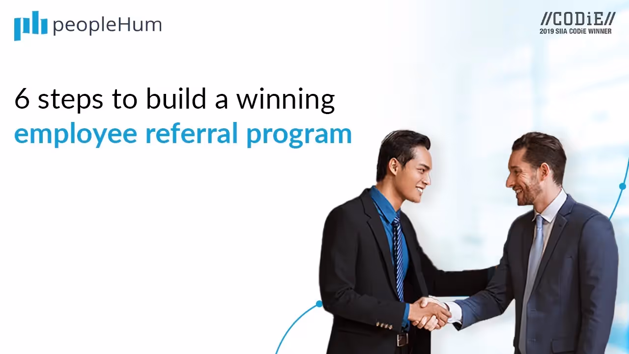 6 steps to build a winning employee referral program