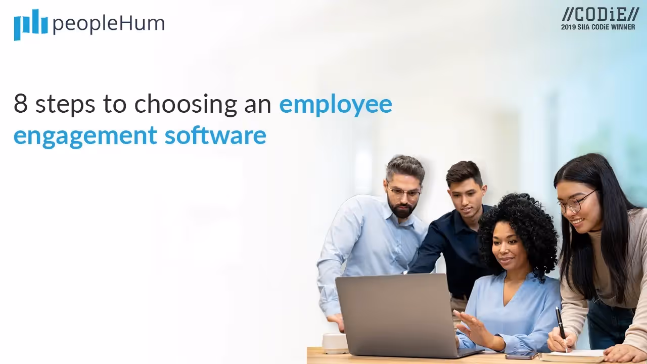8 steps to choosing an employee engagement software