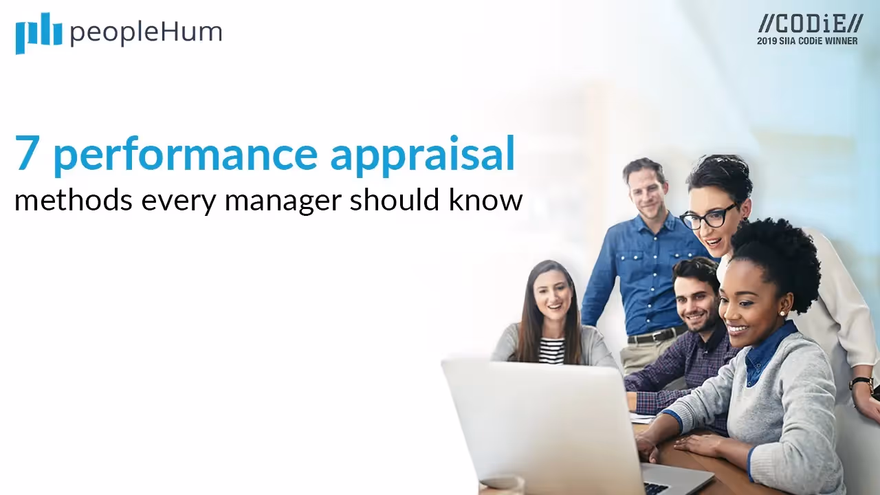 7 Performance Appraisal Methods