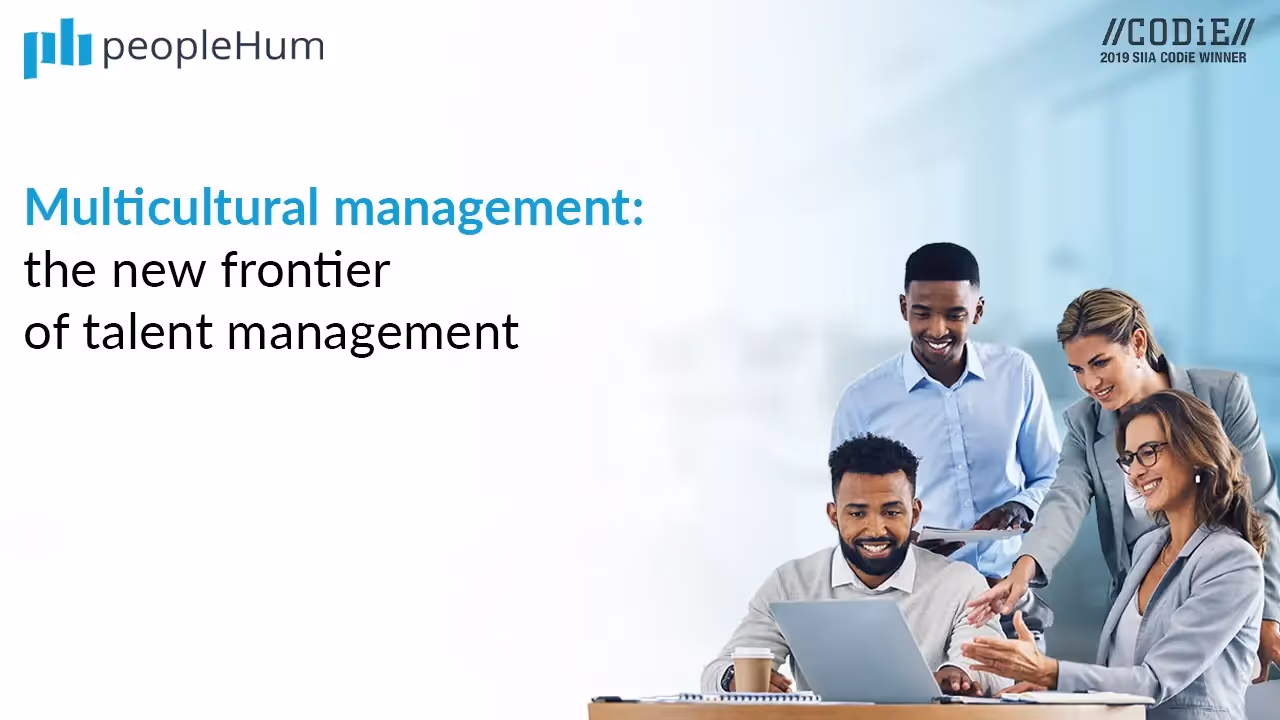 Multicultural management: the new frontier of talent management