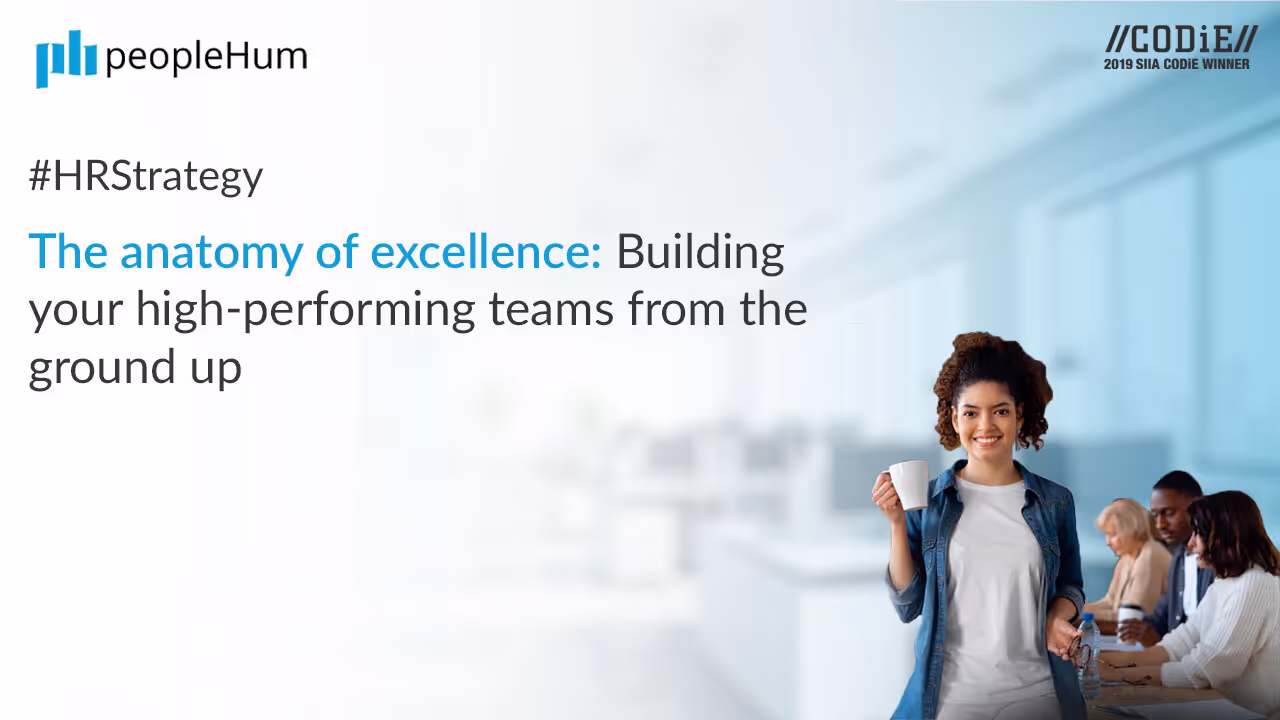 Anatomy of excellence: Building your high-performing teams from the ground up