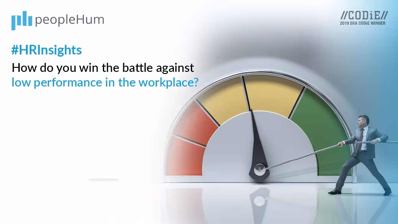 How to prevent and manage low performance in the workplace?