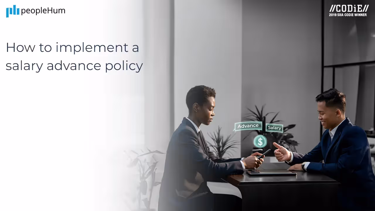 How to Put a Salary Advance Policy into Action