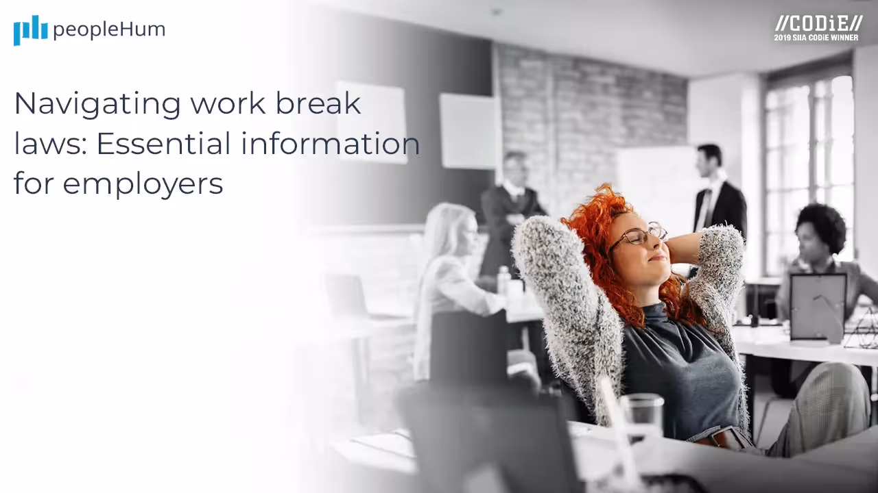Navigating Work Break Laws: Essential Information for Employers
