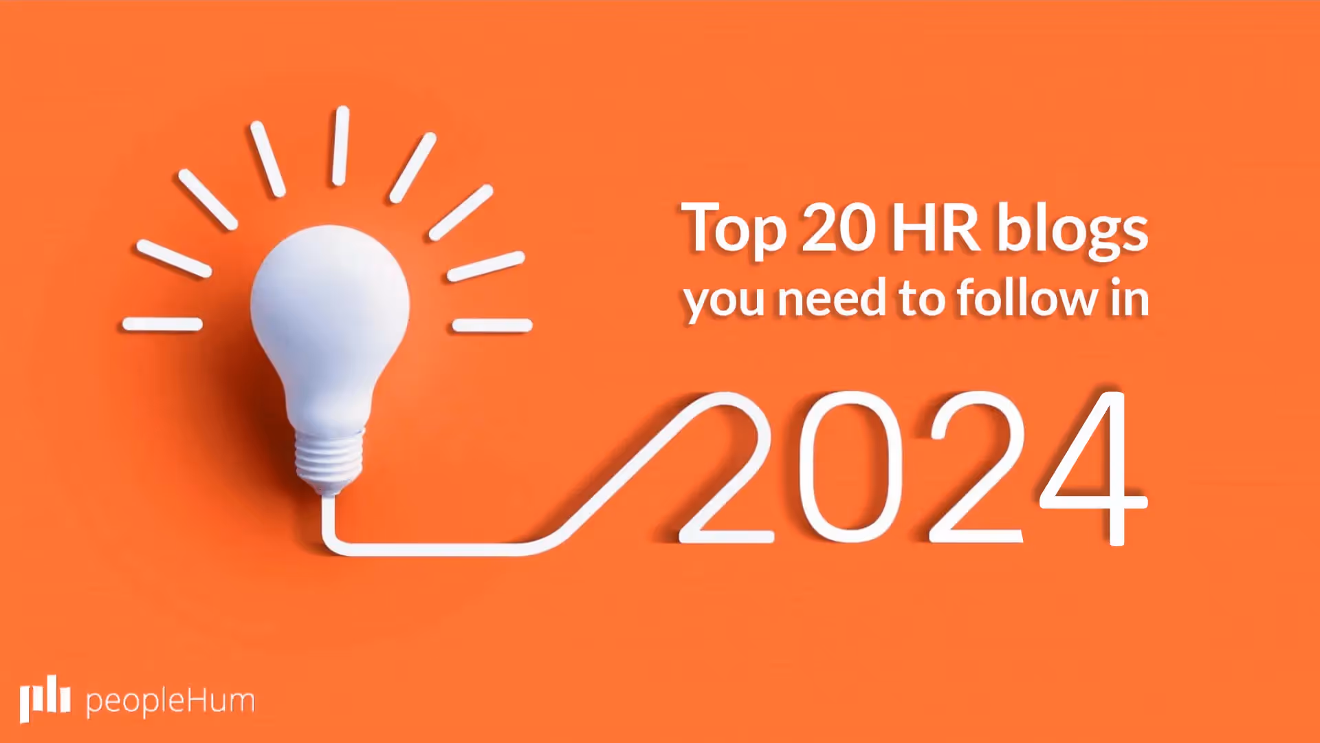 Top 20 HR blogs you need to read in 2024