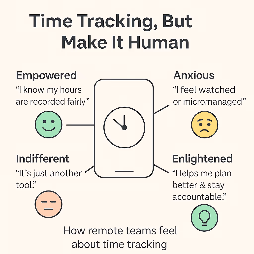 time tracking human reponses