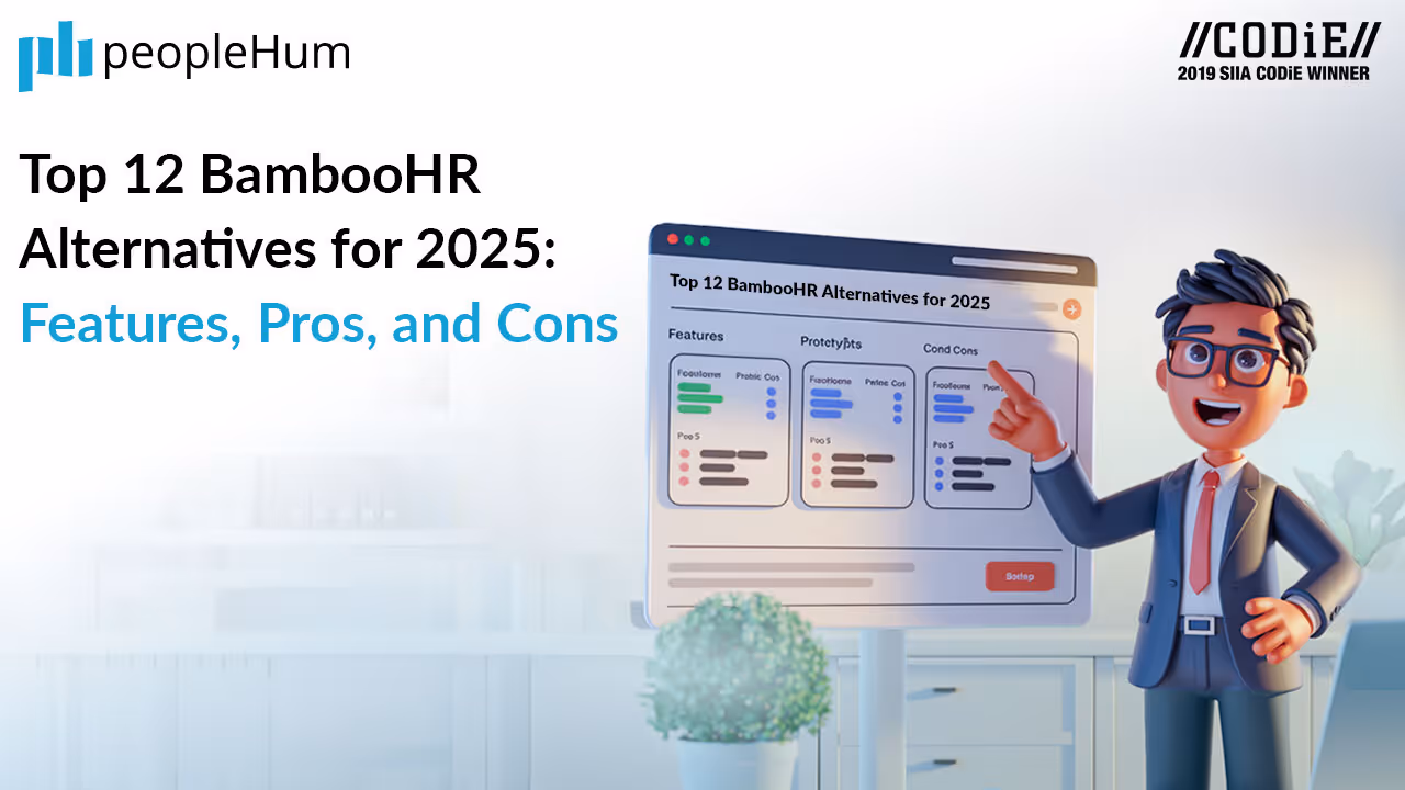 Top 12 BambooHR Alternatives 2025: Compare Features, Pricing & Reviews