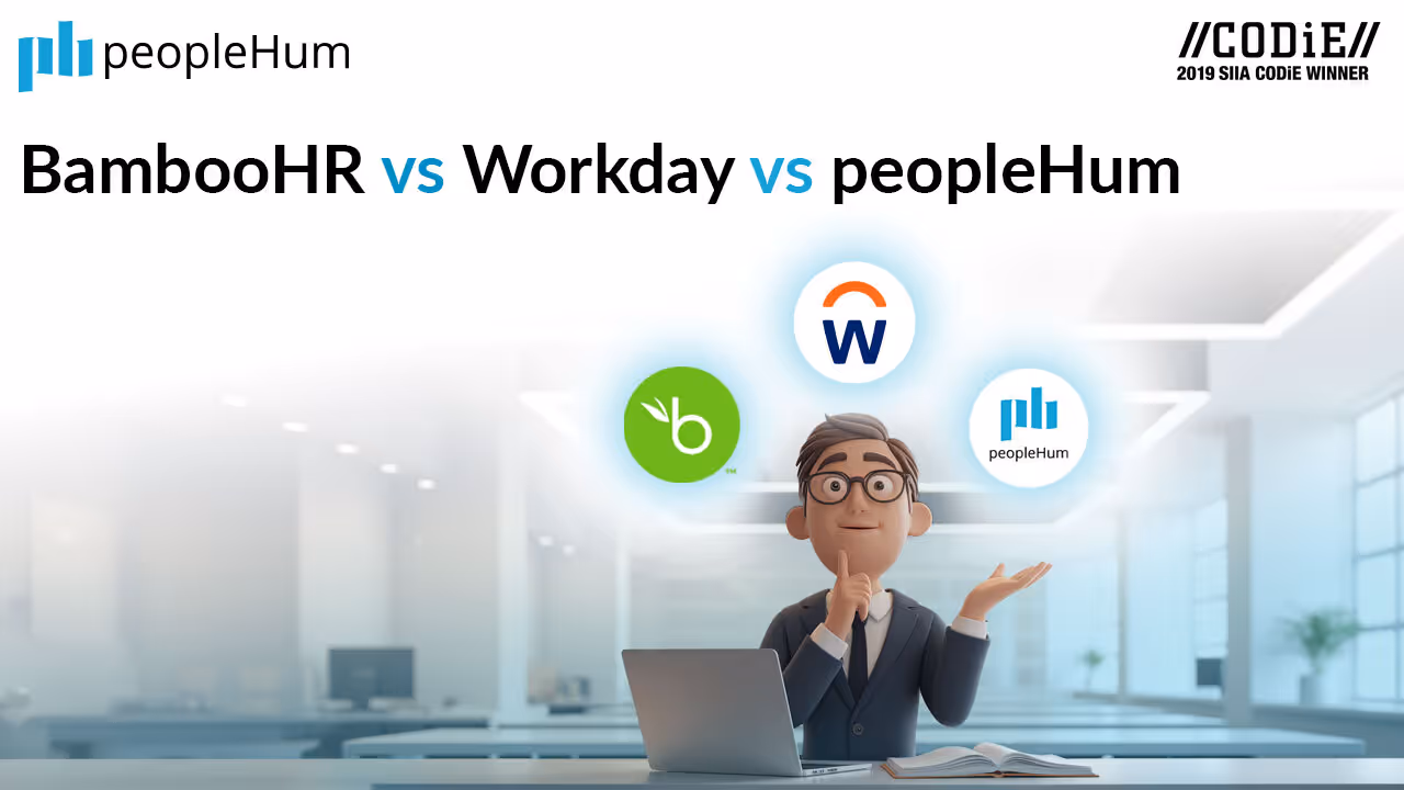 BambooHR vs Workday vs peopleHum