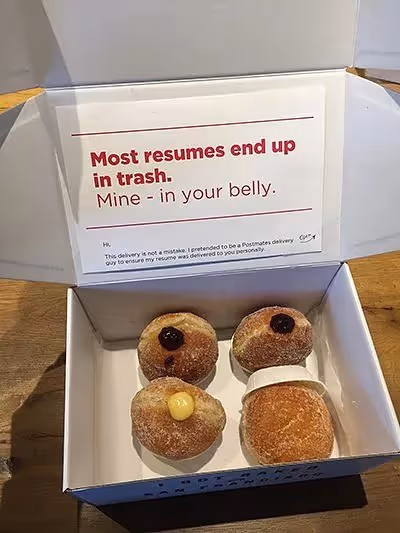 resume in a box