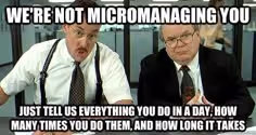 micromanage