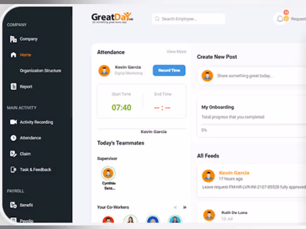 GreatDay HR Price, Features, Reviews & Ratings - Capterra India