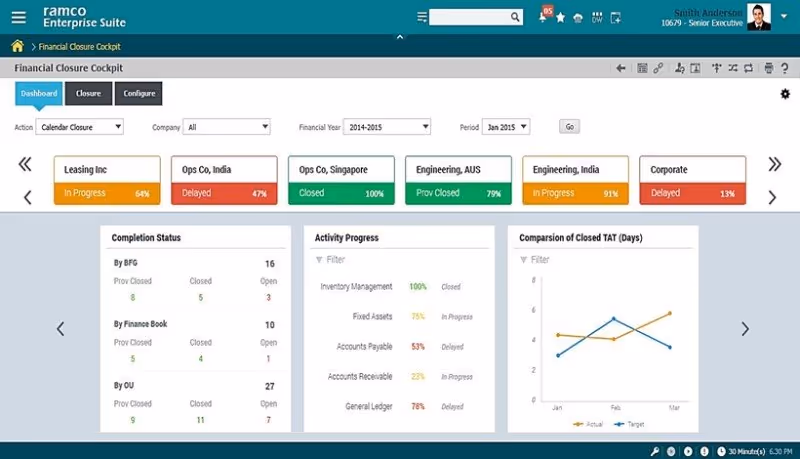 Ramco ERP on Cloud Software - ERP Pricing, Demo & Comparison