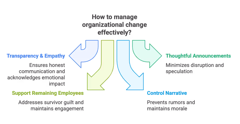 how to manage organisational change effectively
