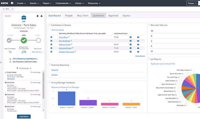 The #1 Rated Enterprise Applicant Tracking System | iCIMS