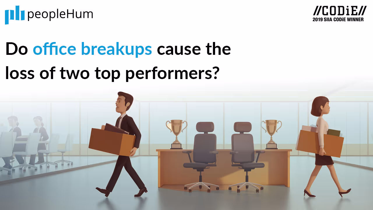 Do Office Breakups Cause the Loss of Two Top Performers?