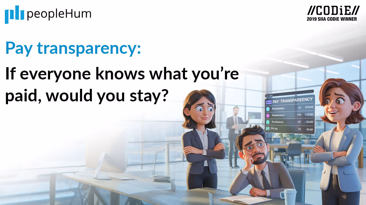 Pay transparency: If everyone knows what you’re paid, would you stay?