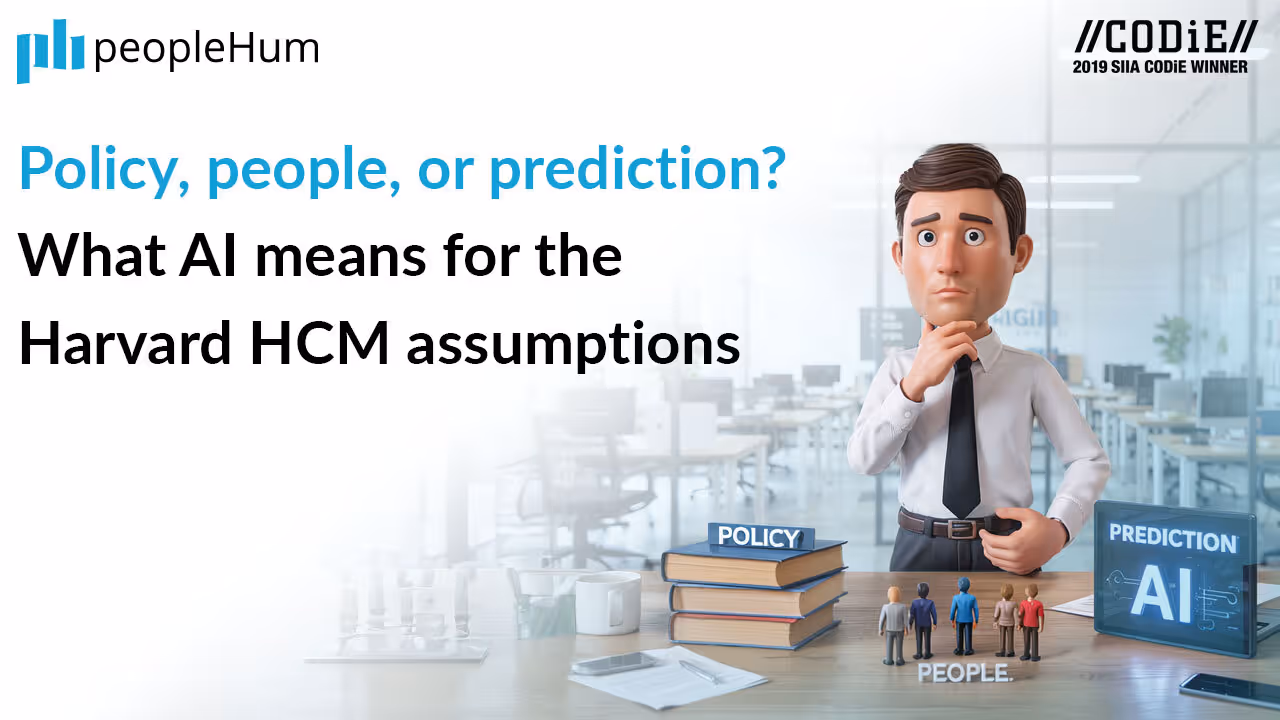 Policy, People, or Prediction? What AI means for the harvard HCM assumptions
