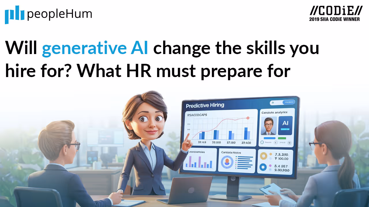 Will generative AI change the skills you hire for in HR?