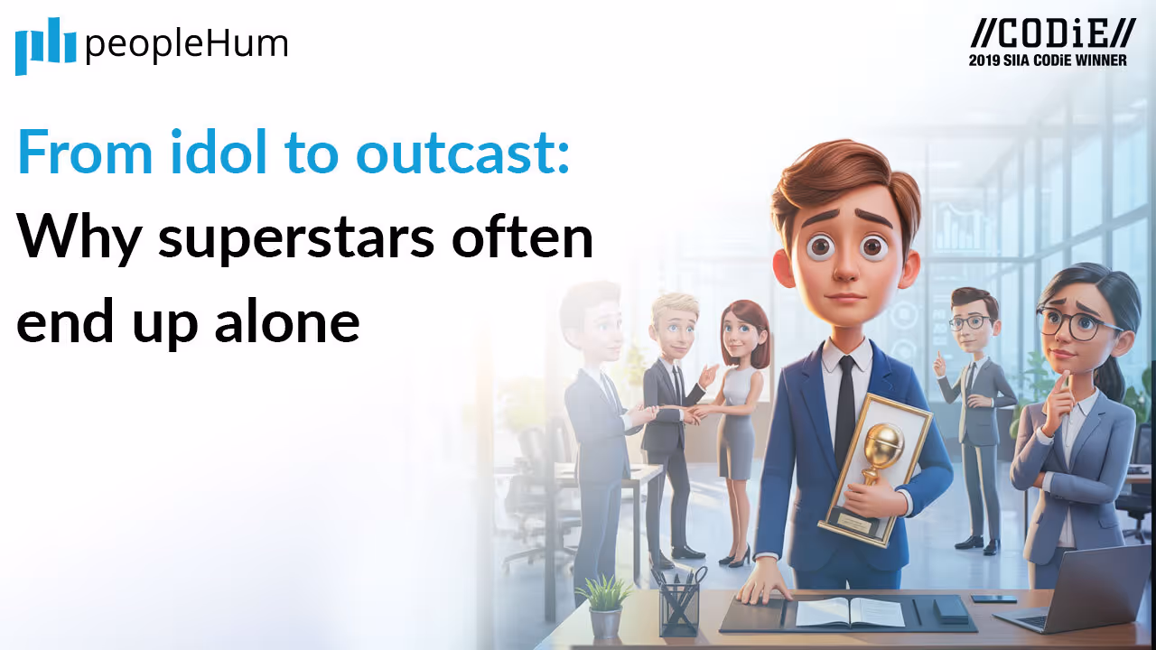 From idol to outcast: Why superstars often end up alone
