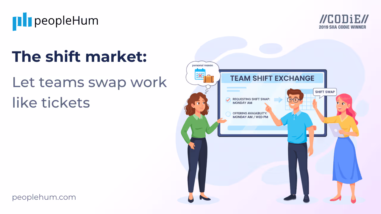 The shift market: Let teams swap work like tickets