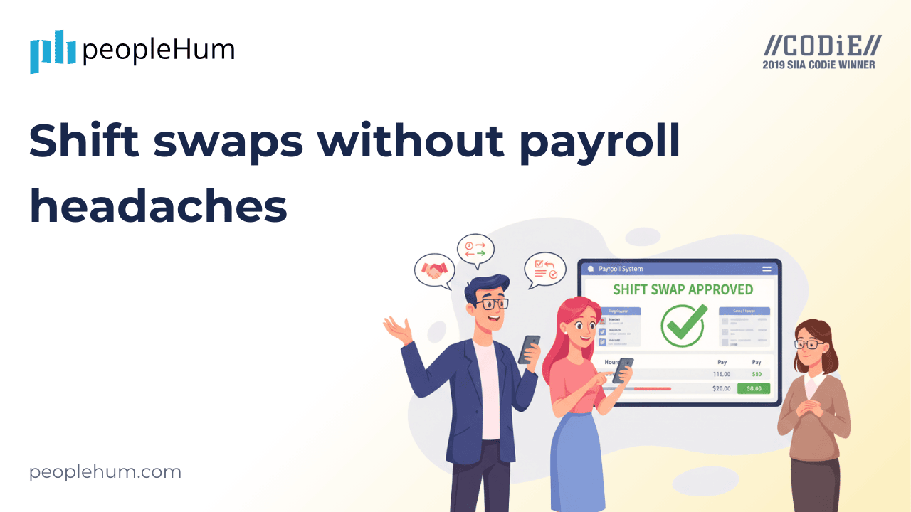 Shift swaps without payroll headaches