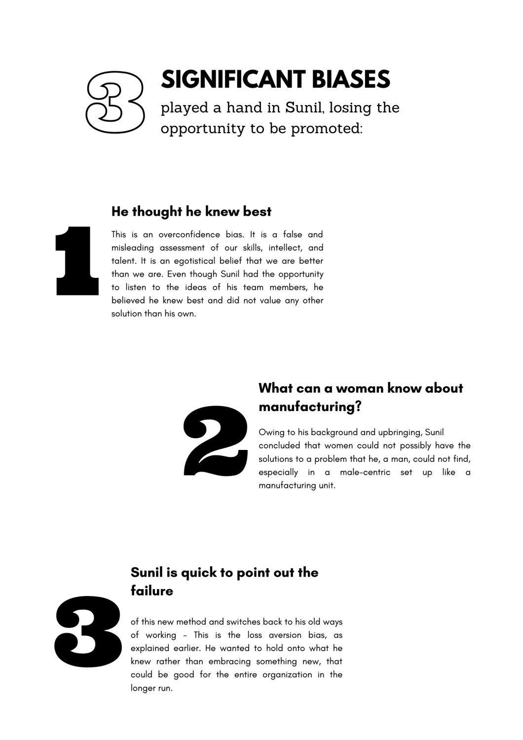 Impact of cognitive biases on leadership | peopleHum