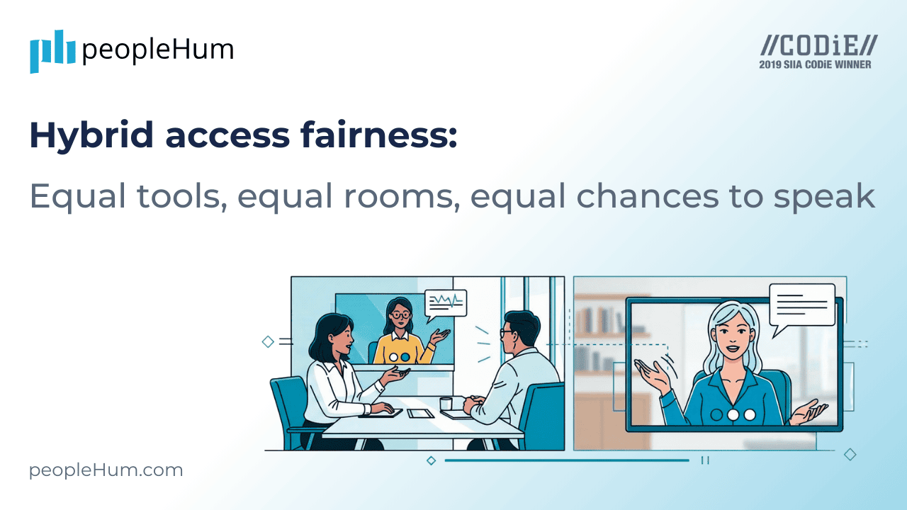 Hybrid access fairness: Equal tools, equal rooms, equal chances to speak