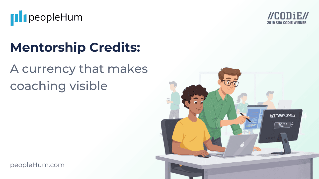 Mentorship Credits: Currency that makes coaching visible