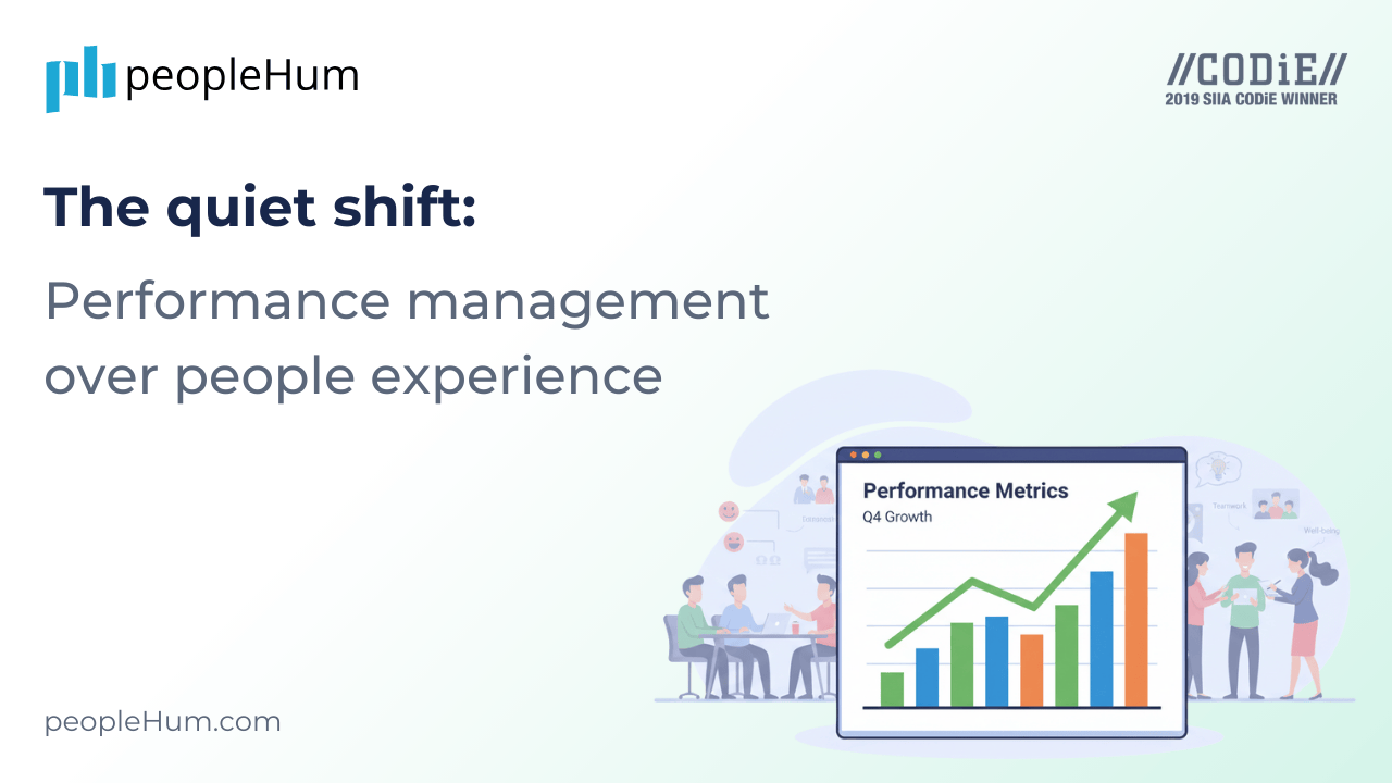 The Quiet Shift: Performance management over employee experience